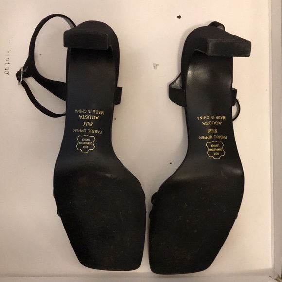 Hillard & Hanson “Augusta” Black Slingback Heels - Picture 6 of 17